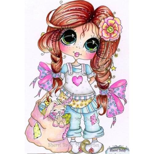 10x6 Pink flower TBig ice cream ransparent Clear Stamps Silicone Seals for DIY scrapbooking photo album Card Making