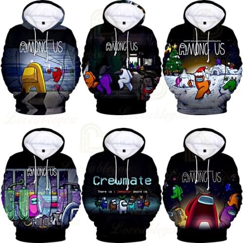 2020 Us Hoodie Sweatshirts Autumn Winter Hoodies Fashion Harajuku Tracksuit Print Men Women Pullover