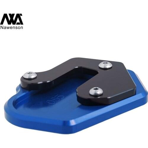 Aluminum Side Stand Pad Widening Plate Motorcycle Kickstand Enlarger for F900R/F900XR 2020-2022