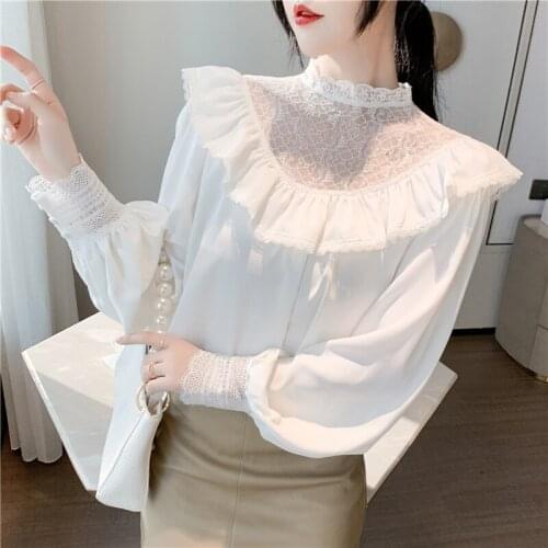 Asymhing Lace Blouses