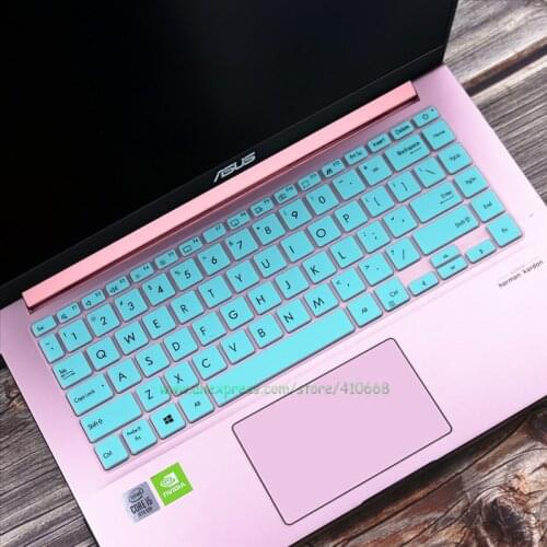 For Asus Zenbook Q407I Q407 Vivobook S433 S433F S433FL S433FA UM433IQ Silicone Notebook Laptop Keyboard Cover Skin Protector
