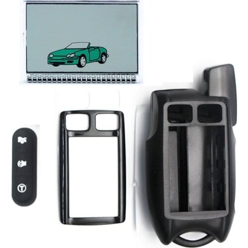 Case for TW9.5 Keychain Tomahawk 9.5 9.9 Remote Control case keychain with TW-9.5 9.9 lcd display free shipping