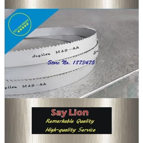 Length 3505-3920mm; 34x1.1mm; (2/3T; 3/4T; 4/6T; customer-tailor TPI), M42 Bi-Metal band saw blade
