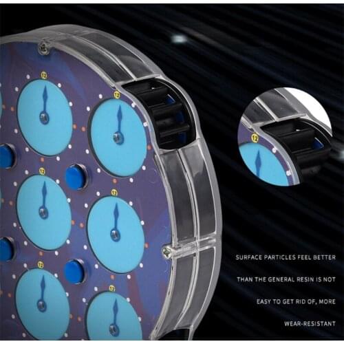 Magnetic Positioning Magic Clock Cube Profissional Intelligence Gear Toys U7EE