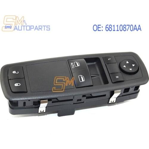 New Master Power Window Door Switch for Dodge Grand Caravan Chrysler Town & Country 2012-2015 68110870AA 68110870AB