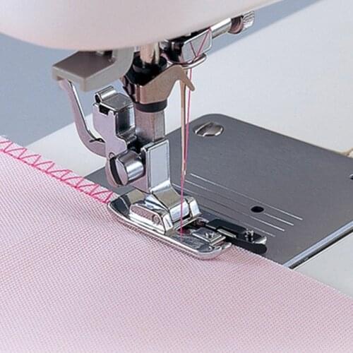 Sewing Machine Overlock Vertical Presser Feet-Overedge Overcasting Presser Domestic Rolled Seam Hem Foot Tool Sewing Equipment