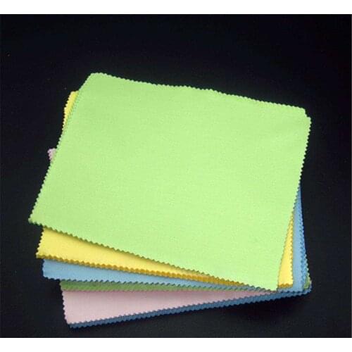 2PCS 13*13Cm Microfiber Sunglasses Cloth For Cleaning Sun Glasses Microfiber Eyeglass Cleaner For Computer Phone Screen Cleaner