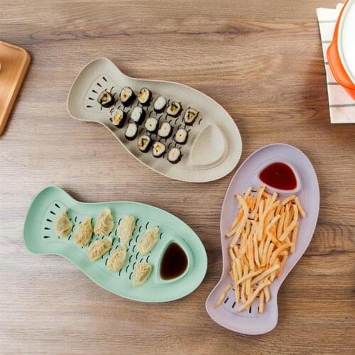 Dumplings Drying Plate Double-layer Serving Dish Tableware Storage Tray for Kitchen Restaurant