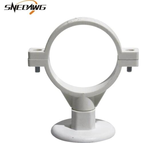 UPVC Pipe Clamp 50mm/75mm/110mm PVC-U Water Pipe Clamps Plastic Drain pipe Clip