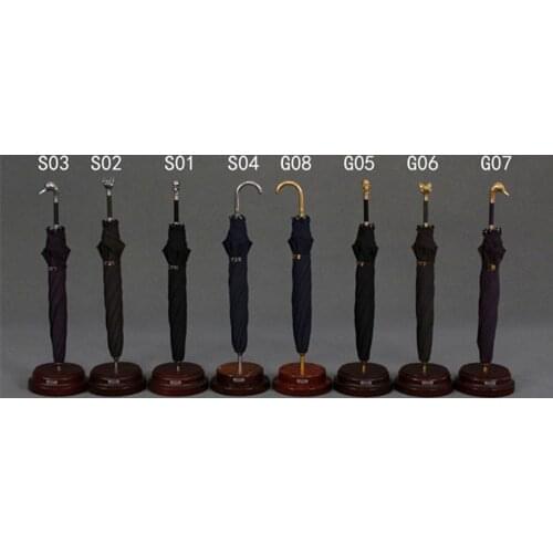 1/6th Figure Accessory High-end Custom Umbrella Model About 18cm for 12'' Action Figure Body Model Toy