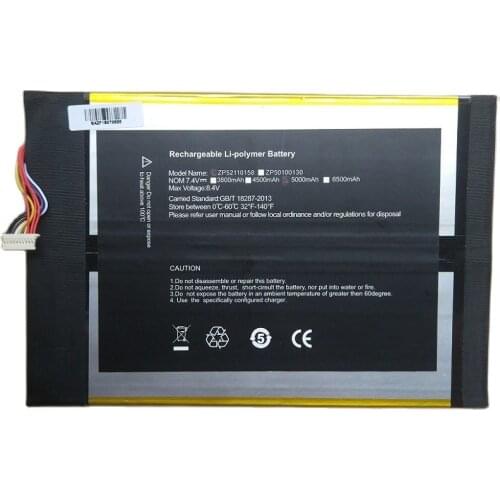 5000mAh Battery for ALLDOCUBE Cube Thinker Tablet PC Kubi Li-Po Rechargeable Replacement 7.6V i35/2869178 With 10 Lines+Plug