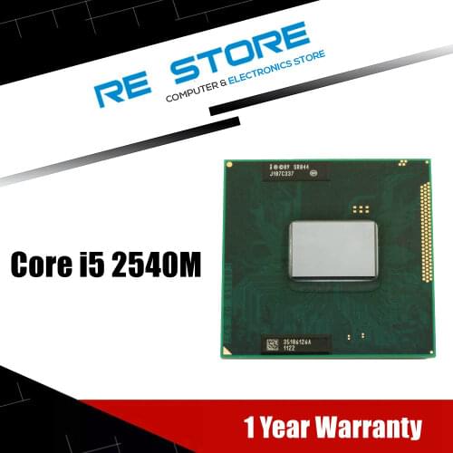 Intel Core i5 2540M Mobile SR044 2.6GHz 3MB Socket G2 CPU Processor Laptop