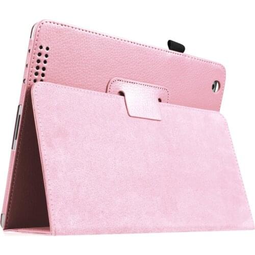 For iPad 3 Case Model A1416 A1430 A1403 Folio Flip PU Leather Cover for iPad 2 3 4 with Retina DISPLAY Stand Pencil Holder Cases