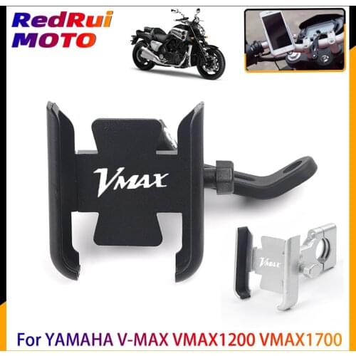 For YAMAHA VMAX V-MAX VMAX 1200 1700 Universal Motorcycle Accessories handlebar Mobile Phone Holder GPS stand bracket