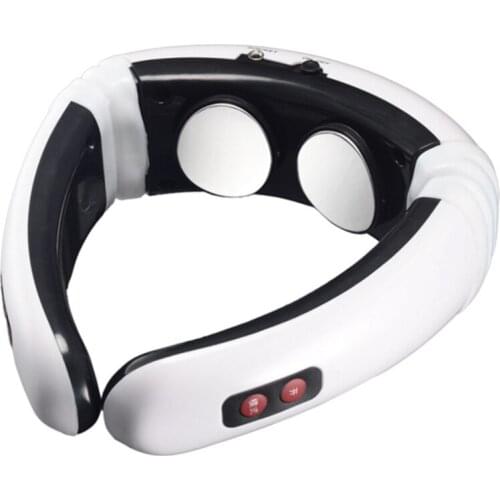 Electrode Pads Pulse Cervical Neck Massager Acupuncture Stimulator Wire Tens Health care Neck Physiotherapy Massager