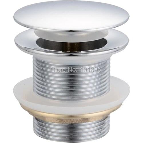 Chrome Finishing Brass Bathtub Pop Up Drain with Flexible Hose L16791