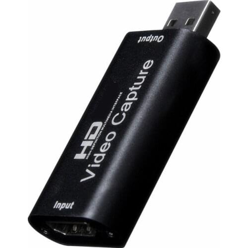 Capture Card USB2.0 HDMI-compatible Capture Card 4K Audio Video Capture Card Live Recording Box Support OBS