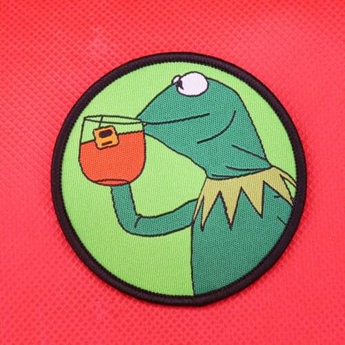 Kermit The Frog Sipping Tea Meme patch