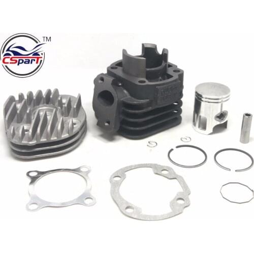 40MM 10mm 12mm Pin Head Cylinder Piston Ring Gasket Kit for 50 50CC JOG 1P40QMB Minarelli Zuma BWS AEROX AXIS NITRO