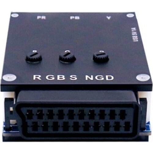 RGBS SCART to YPBPR Component Transcoder Converter Retro Game Console, RGBS to Color Difference Component