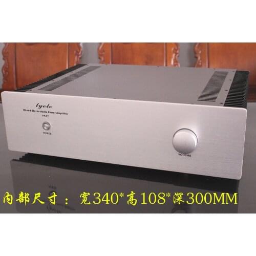 GZbotolave YiSheng A4311 power amplifier chassis DIY aluminum box with heat dissipation external heat dissipation