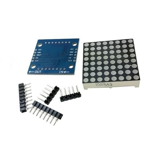 MAX7219 dot matrix module Arduino microcontroller module DIY KIT