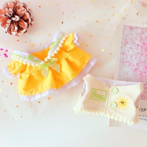 [MYKPOP]KPOP Dolls Clothes &Accessoiress: Clothes 2pcs Set for 20cm Dolls(without doll) KPOP Fans Collection SB21032314