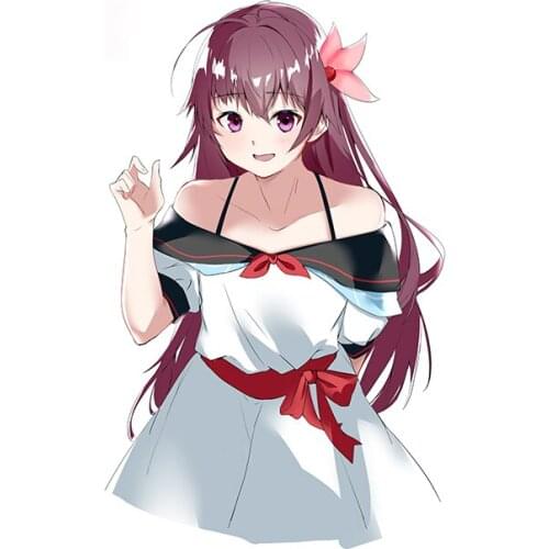 Personality Kantai Collection Anime Decal Creative Car Sticker Air Conditioner Scratch-Proof Vinyl Car Wrap Apply To Car Window