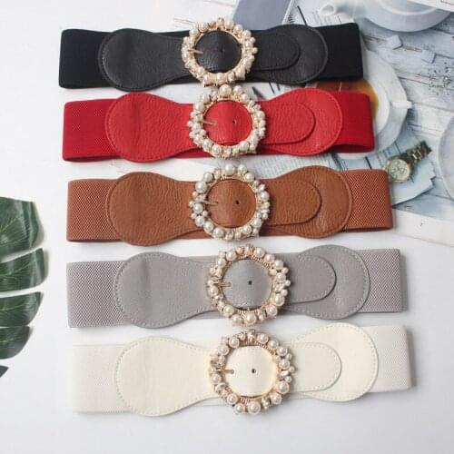 Jeans Women Belt Fashion Design Women Buckle Waist Belts Leather Strap High Quality Cummerbund Waistband for Girl Dress SW162