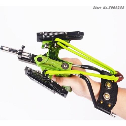 2020 Powerful Catapult Full Set Fishing Slingshot Arrow Laser Slingshot Powerful Fishing Catapult super strong Slingshot Hunting