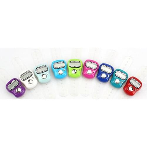 Finger Counter Chanting Counter Electronic Counter Replacement Counter Ring Counter Digital Statistics Color Random