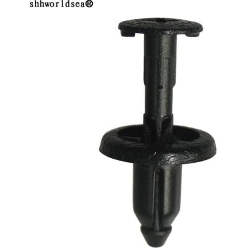 Shhworldsea car clip Vent Cover Push-Type retainer for Toyota Hiace joylong#90467-06168(9046706168)