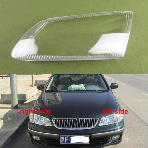Front Headlamp Cover Glass Transparent Lampshade Lamp Shade Headlight Shell for Nissan Sunny N16 2001 2002 2003 2004