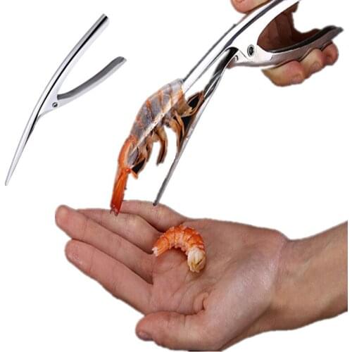 1Pc Shrimp Peeler Prawn Peeler Shrimp Deveiners Peel Device Fishing Tool Creative Kitchen Gadget Cooking Seafood Tool