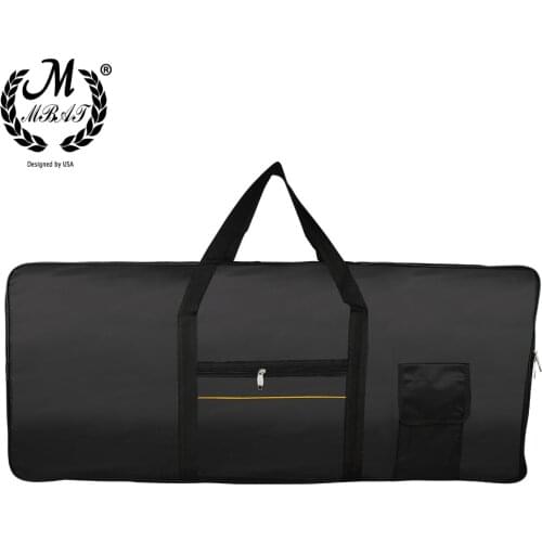 M MBAT Waterproof Oxford Fabric Electronic Organ Bag Case Cover for 61 Keys Keyboard Piano Musical Instruments Accessories