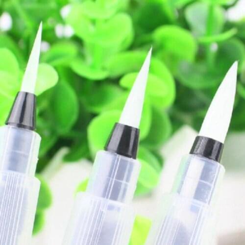 3pcs Tap Water Storage Brush Science Calligraphy Brush Water Soluble Color Lead Solid Watercolor Brush Three Different Sizes