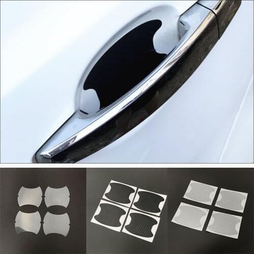 4pcs Car Door Handle Bowl Protector Sticker for Holden Commodore Trailblazer Colorado Statesman Caprice for Alfa Romeo Mito GT
