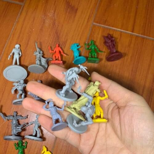 50pcs/lot Cartoon Action Figures Warriors Kids Toys Birthday Gift Home Decor Hot Sale Capsule Toy