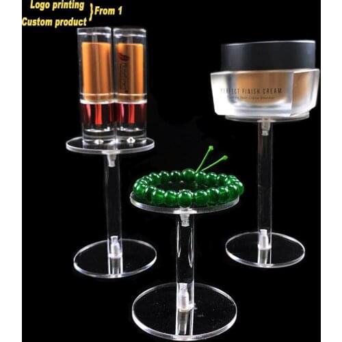 Acrylic jewelry display stand bracelet organizer pandora wedding ring display case tray jewellery cosmetic little dull holder