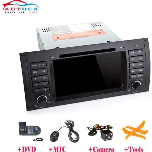 IPS DSP 4G 64G Adnroid 9.0 Factory Car DVD Multimedia Radio Stereo For BMW E39 E53 X5 Wifi 4G Bluetooth DVR RDS USB