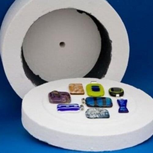 Free Shipping Sale 2pcs/lot Extral Large Microwave Kiln 19.5x11cm