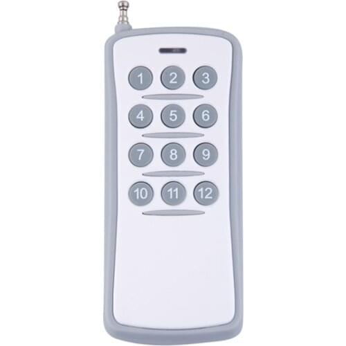 12/15 Channel 15 Buttons/Key RF Wireless Remote Controller /Radio Controller/Transmitter Receiver Fittings 315MHZ/433MHZ PT2264