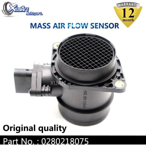 XUAN MAF MASS AIR FLOW METER SENSOR 0280218075 For BMW 1 3 116i 316i 318i 316 318 Ti Ci E46 E81 E87 E91 E90 E92 13621438687