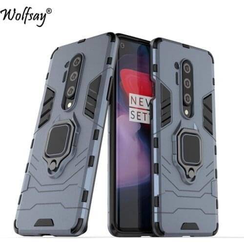 For OnePlus 8 Pro 5G Case Armor Magnetic Suction Stand Full Edge Cover For OnePlus 8 Pro Case For Oneplus 8 Pro One Plus 8 Pro