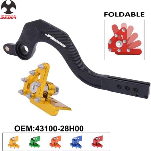 For Suzuki RMZ450 2008-2019 RMX450Z 2010-2019 RMZ 450 RMX 450Z Dirt Bike Foot Brake Pedal Lever
