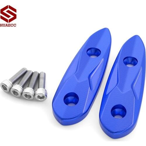 For Yamaha YZF R3 2013-2020 R15 V3 2017-2020 Motorcycle Motorbike CNC Mirror Hole Cap Cover