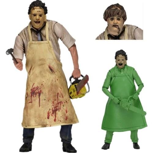 Two colors Texas Chainsaw MASSACRE Nightmare On Elm Street Freddy Krueger Chucky Action Figure Doll Gift