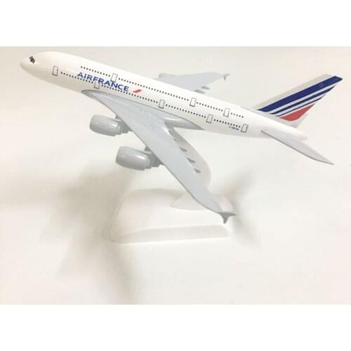 JASON TUTU 20cm Plane Model Airplane Model Air France Airbus A380 Aircraft Model 1:300 Diecast Metal Airplanes Planes Toys