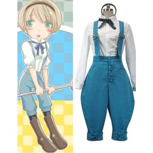 E001 new version Axis Powers Hetalia Ukraine Cosplay Costume