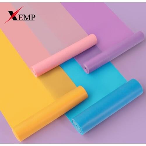 TPE Resistance Bands Fitness Rubber band for Yoga Pilates Training Expander Elastic Strength Loop Bands for Crossfit Gym